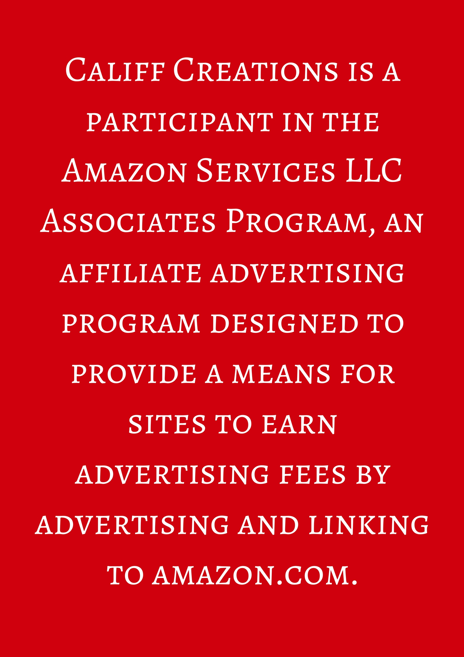 amazon, affiliates, disclaimer