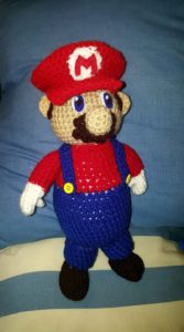 Crochet Mario