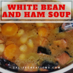 white, bean, ham, soup