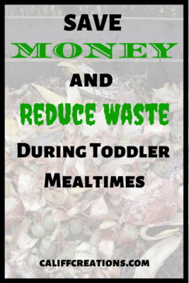 save money and reduce waste during toddler mealtimes
