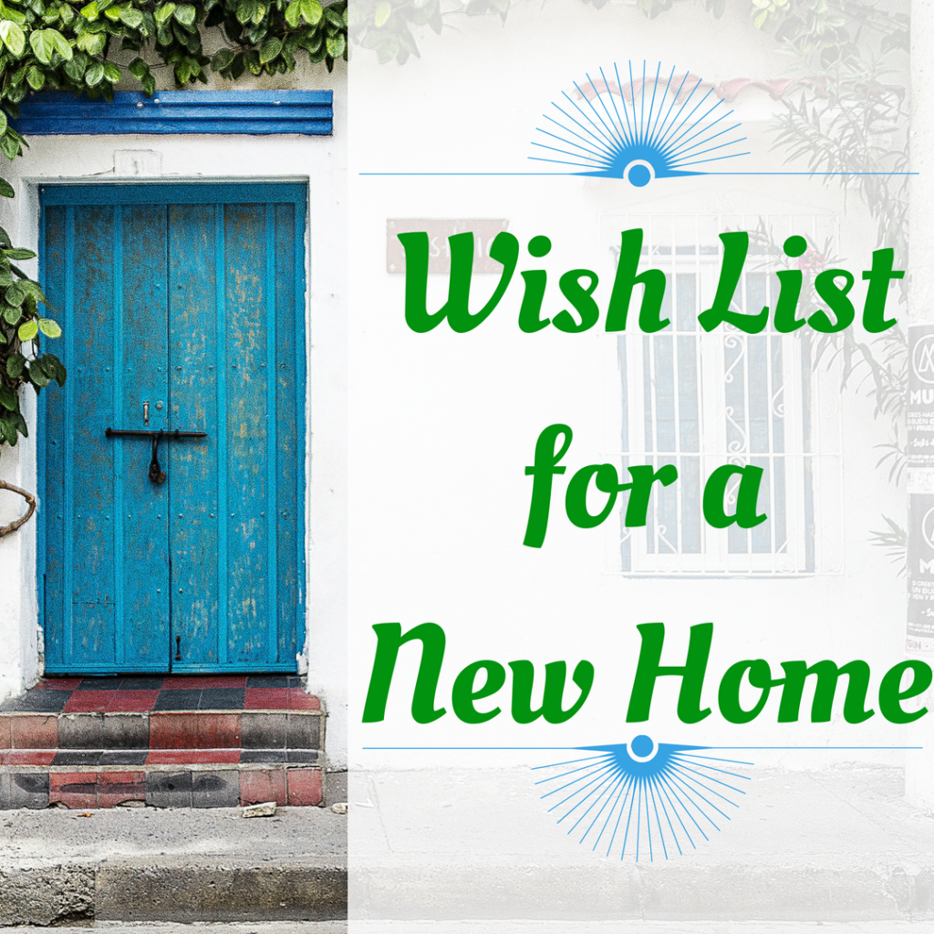 Wish List for a New Home | Califf Life Creations