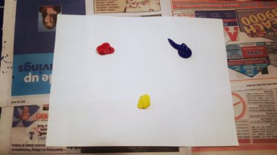 Color Mixing Paint Project to Teach Toddlers