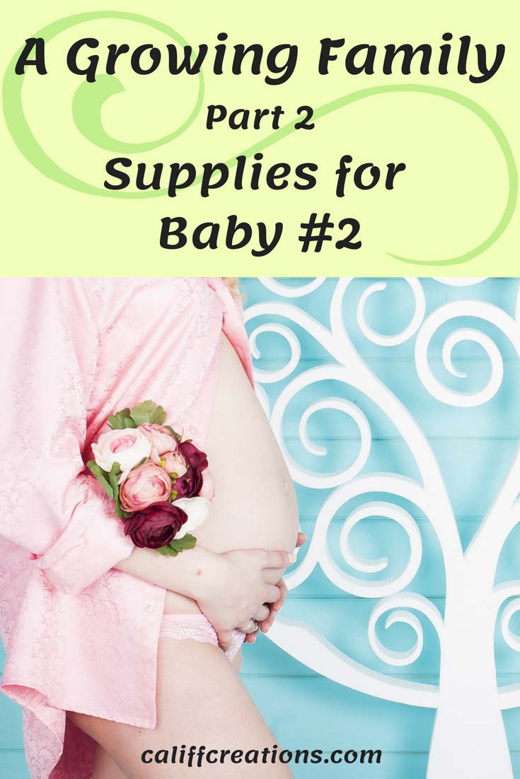 A Growing Family Part 2 Supplies for Baby #2