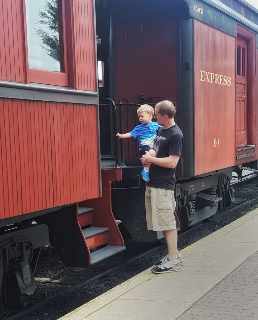 A Weekend Trip for a Train Vacation - Preparing an Older Sibling