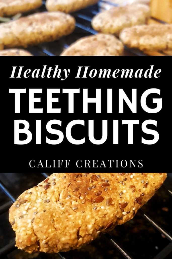 Healthy Homemade Teething Buscuits