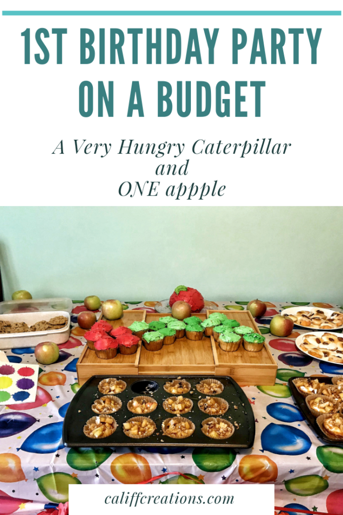 1st Birthday Party on a Budget: A Very Hungry Caterpillar