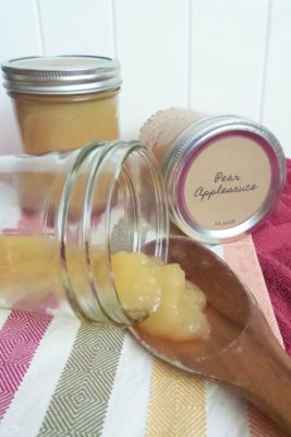 Pear Apple Sauce