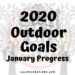 2020 Outdoor Goals: January Progress
