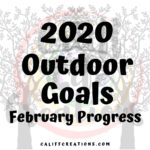 2020 Outdoor Goals February Progress