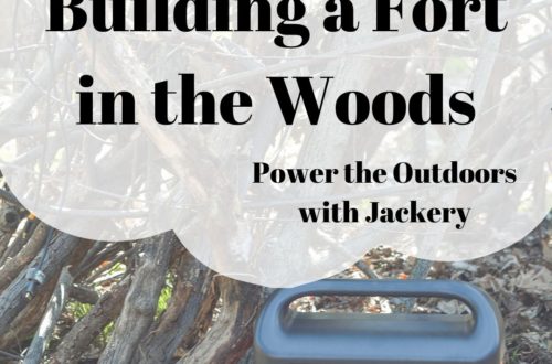 Building a Fort in the Woods: Power the Outdoor with Jackery