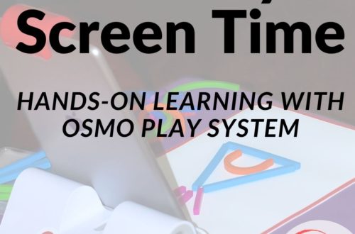 Healthy Screen Time: hands-on Learning with Osmo Play System