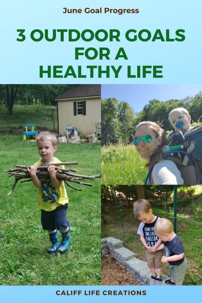 3 outdoor goals for a healthy life: June progress