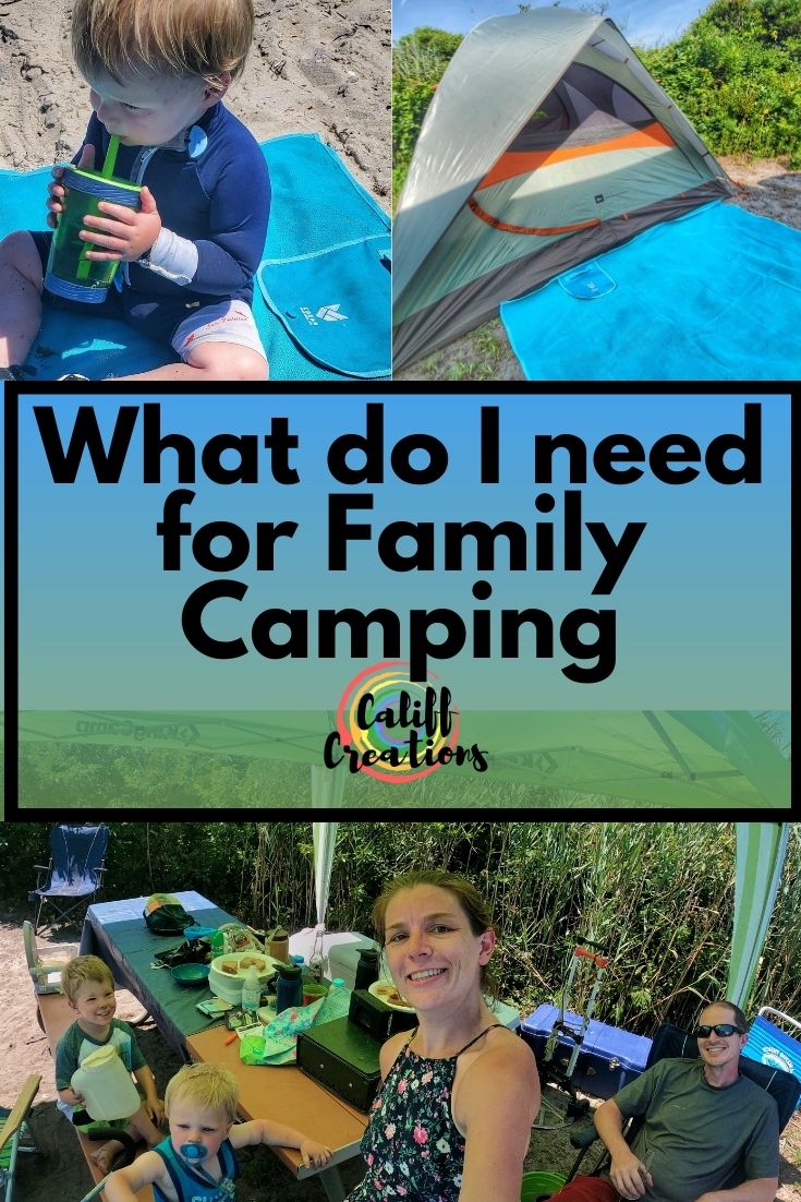 Family Camping at the Beach: Gear List | Califf Life Creations