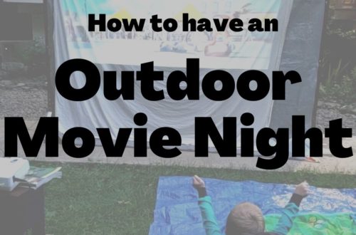 How to have an Outdoor Movie Night