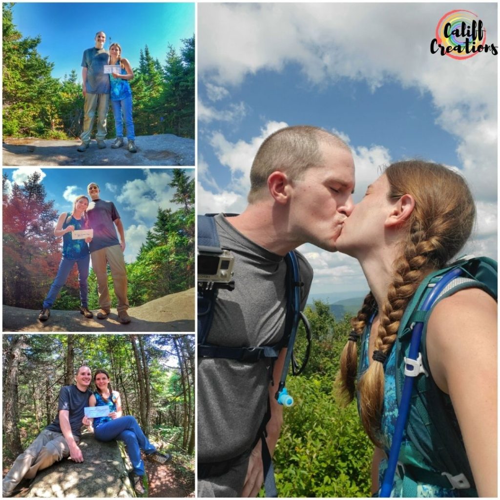 Triple peak hike with my husband