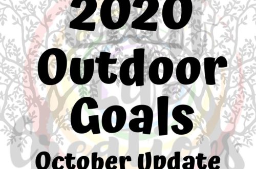 2020 Outdoor Goals October Update
