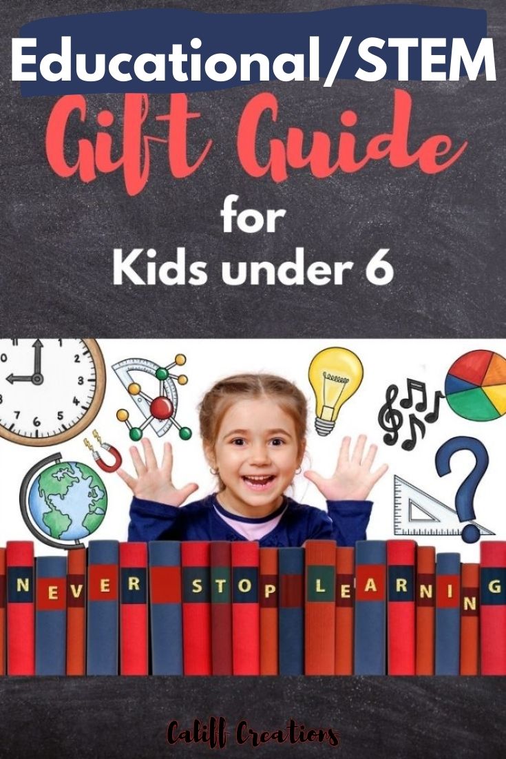 Educational/STEM Gift Guide for Kids under 6 - STEM gifts