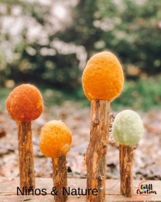 handmade felt trees by Ninos & Nature - unique gifts for kids