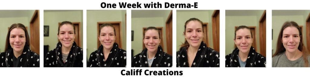 One Week with Derma-E