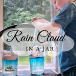 Rain Cloud in a Jar - Science Experiment for Kids