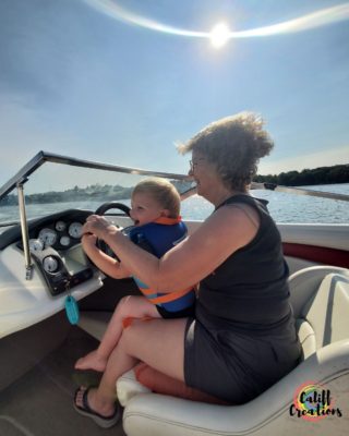 Boat ride with grandma