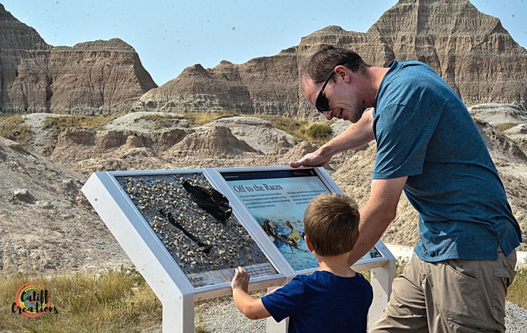 Badlands National Park - Fossil Exhibit Trail - Hiking the Badlands with Kids