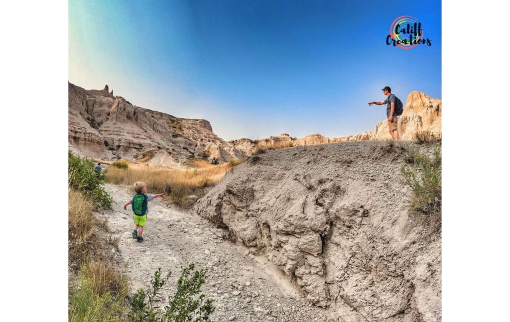 Hiking the Badlands with kids - Notch Trail